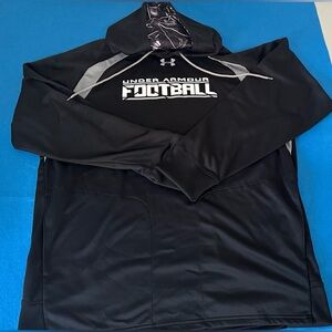 🏈Under Armour🏈 Black Football Hoodie
